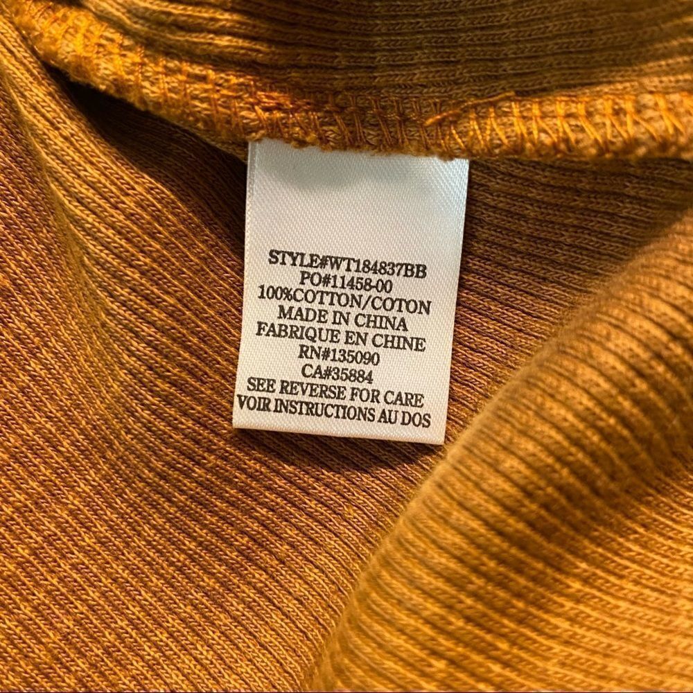 White Crow Oversized Snap Button Waffle Thermalto… - image 7